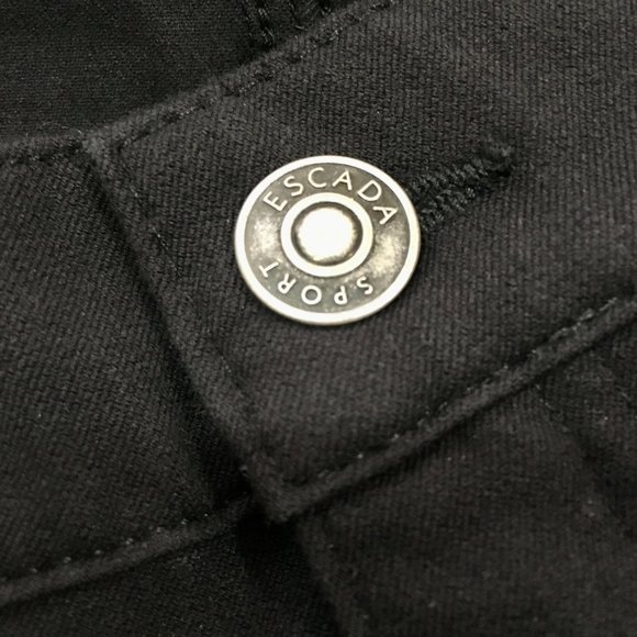 Escada Ankle Jeans in Black - NEW - Picture 9 of 14